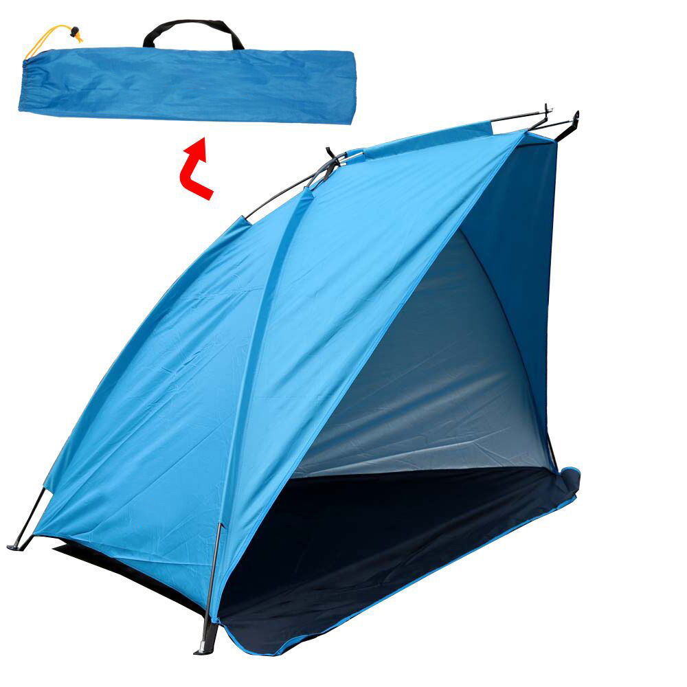 Cheap Goat Tents Single Layer Beach Tents 2 Persons Camping Tent Anti UV Sun Shelters Awning Shade Outdoor Tent for Fishing Picnic Hiking Tents